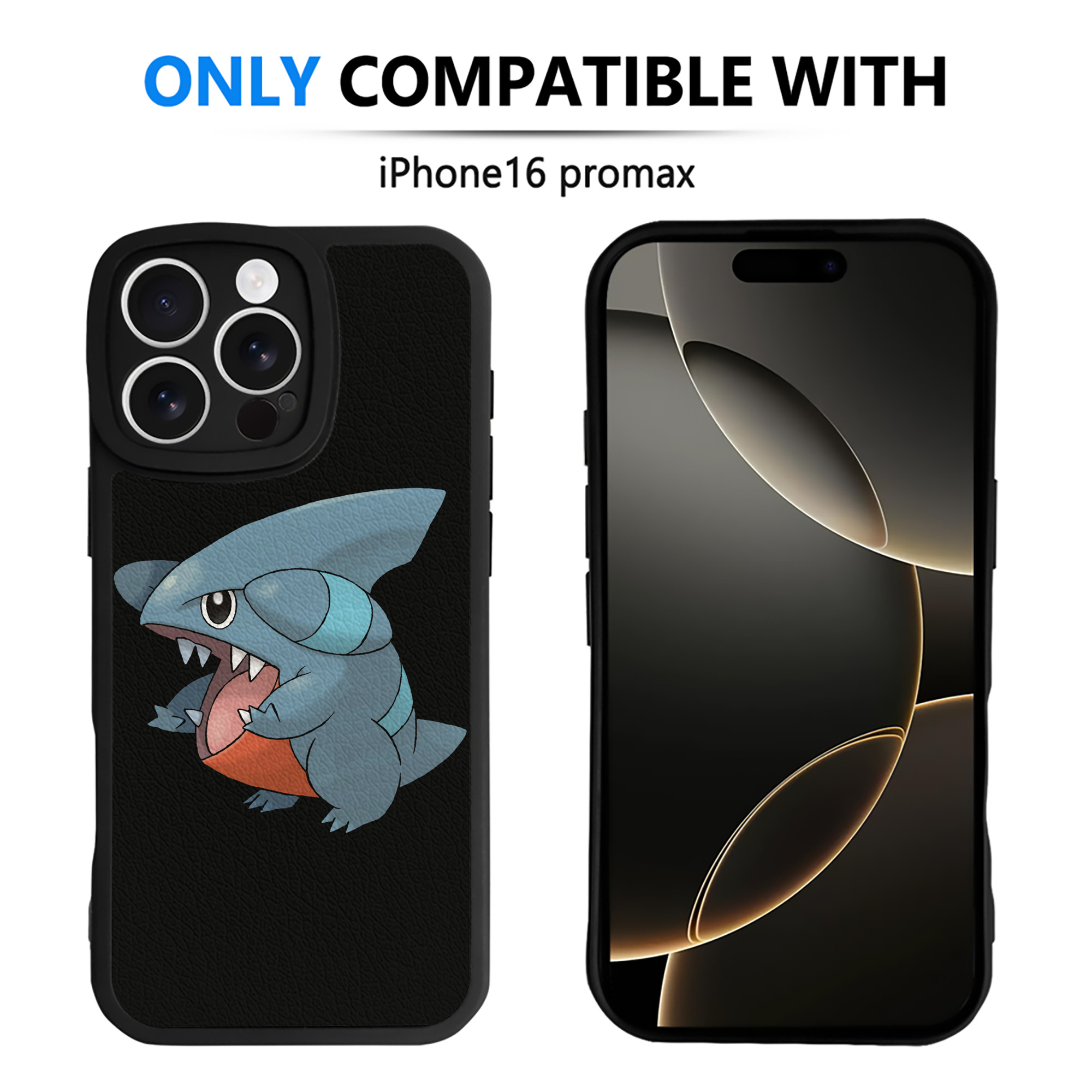 （画像用） ポケットモンスター Pokémon 【iPhone 16シリーズ対応】シリコンスマホケース（レザー調） 材質：シリコン